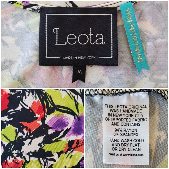 Leota | Birds and the Bees Maternity Dress | Multi Color Floral | Medium - Picture 8 of 8